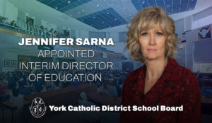 Jennifer Sarna Appointed Interim Director of Education